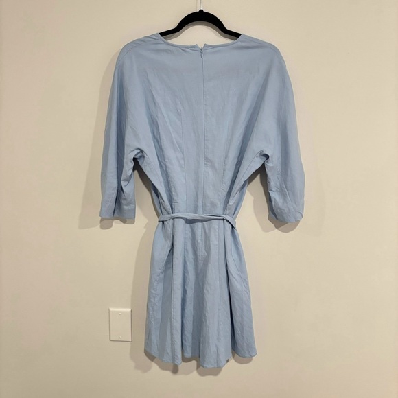 NWT Reiss Frieda Linen Blend Dress - Picture 3 of 6